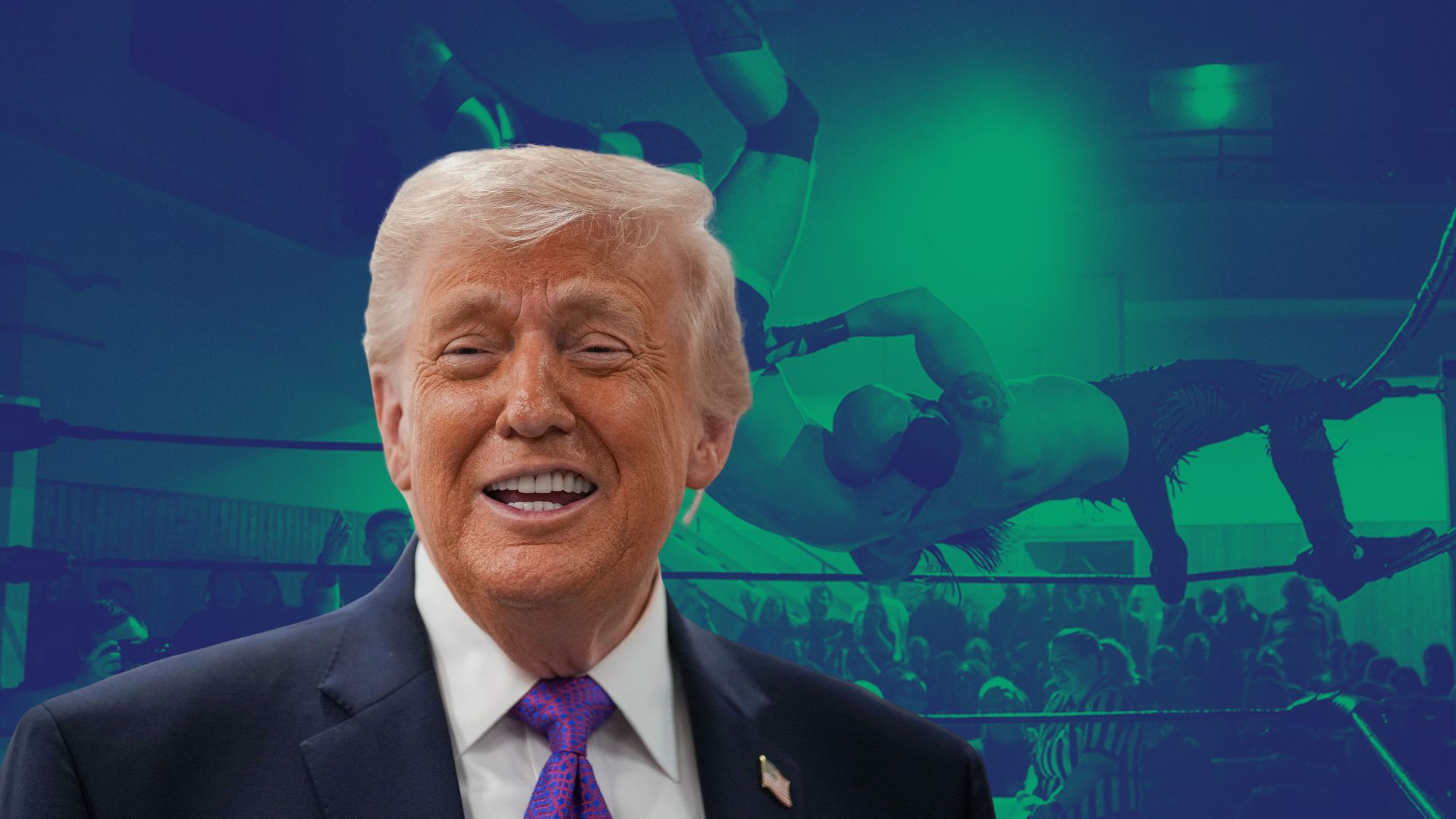 Trump jako wrestling: bere ho Amerika vážně, nebo jen hraje roli?