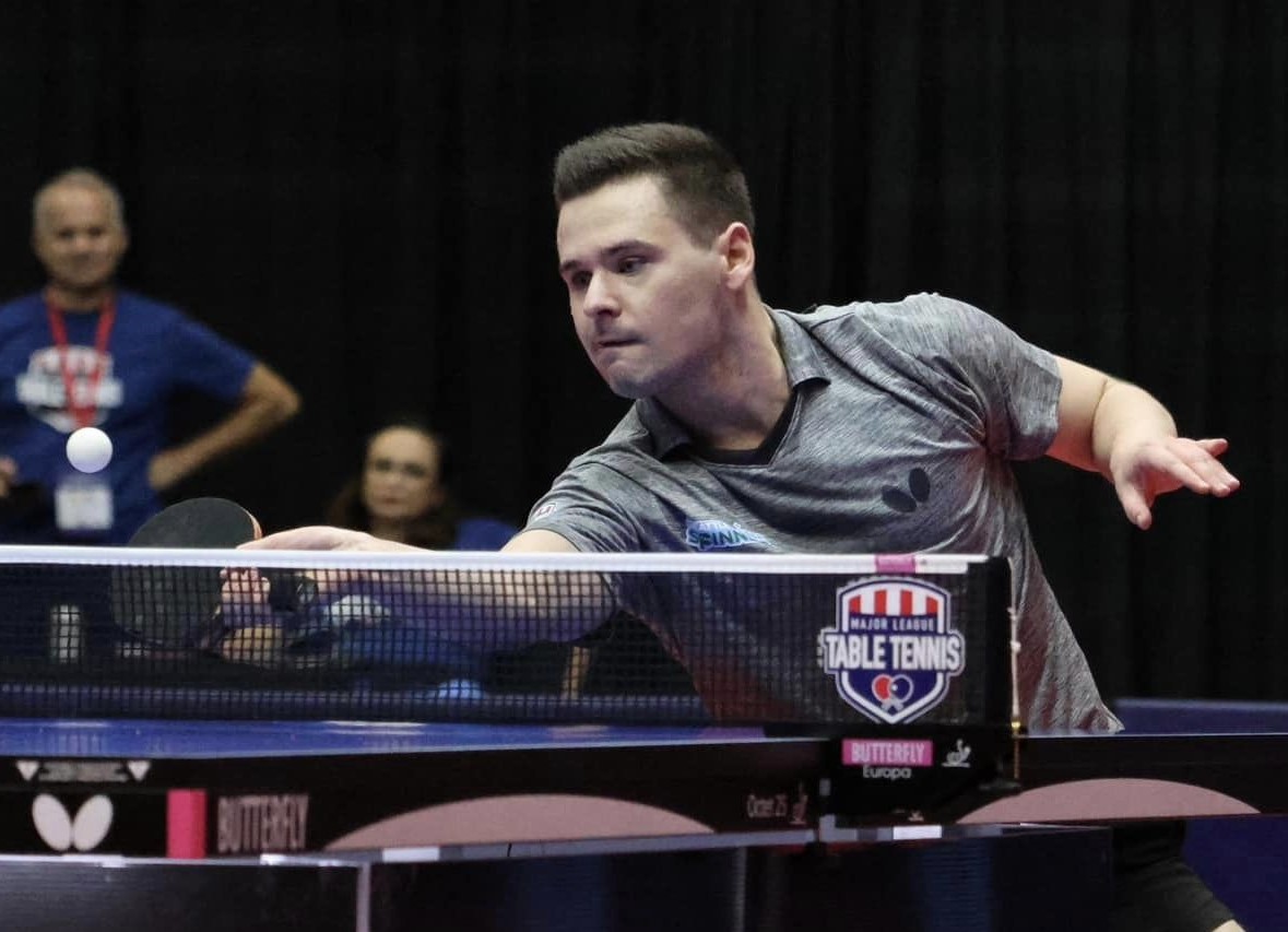 Je pro mě čest, že můžu jako první Čech vyzkoušet úplně něco nového, říká o profi soutěži v USA stolní tenista Ondřej Lapčík
