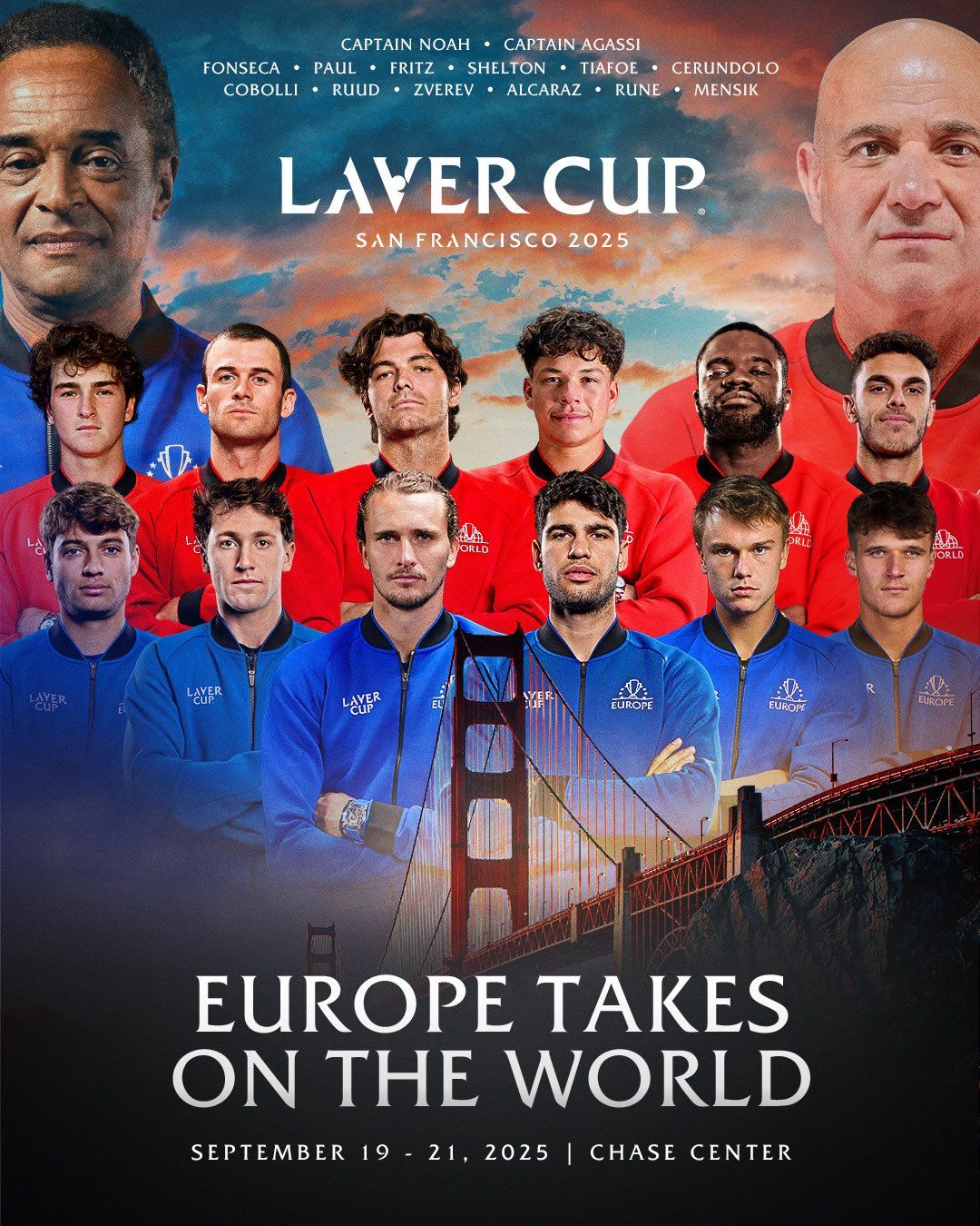 Český tenis slaví další velký úspěch. Devatenáctiletý Jakub Menšík, současná česká jednička, byl vybrán do elitního výběru Evropy pro prestižní Laver Cup