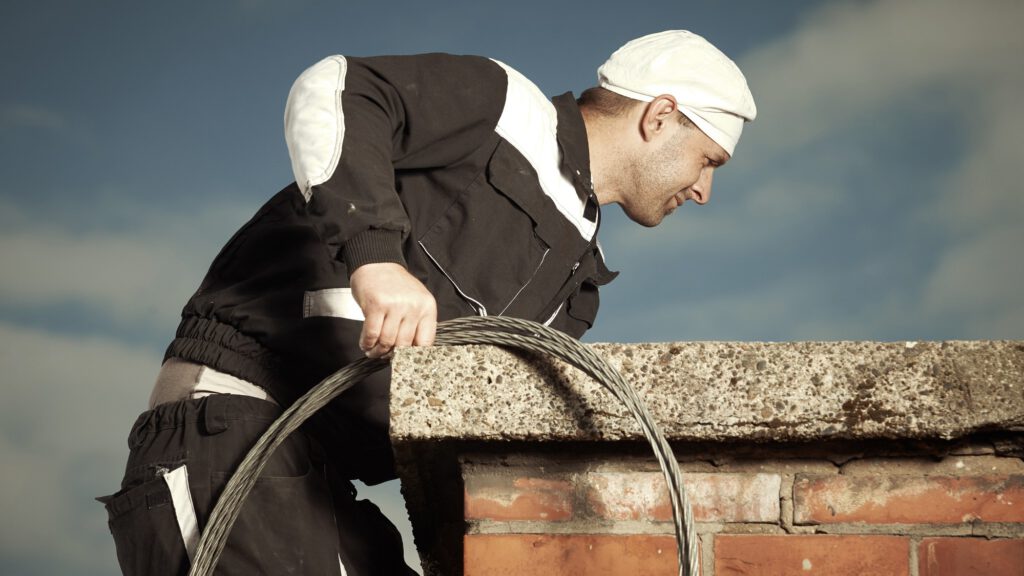 Při čištění komína nám na hlavu spadla žehlička, říká kominík Zeman