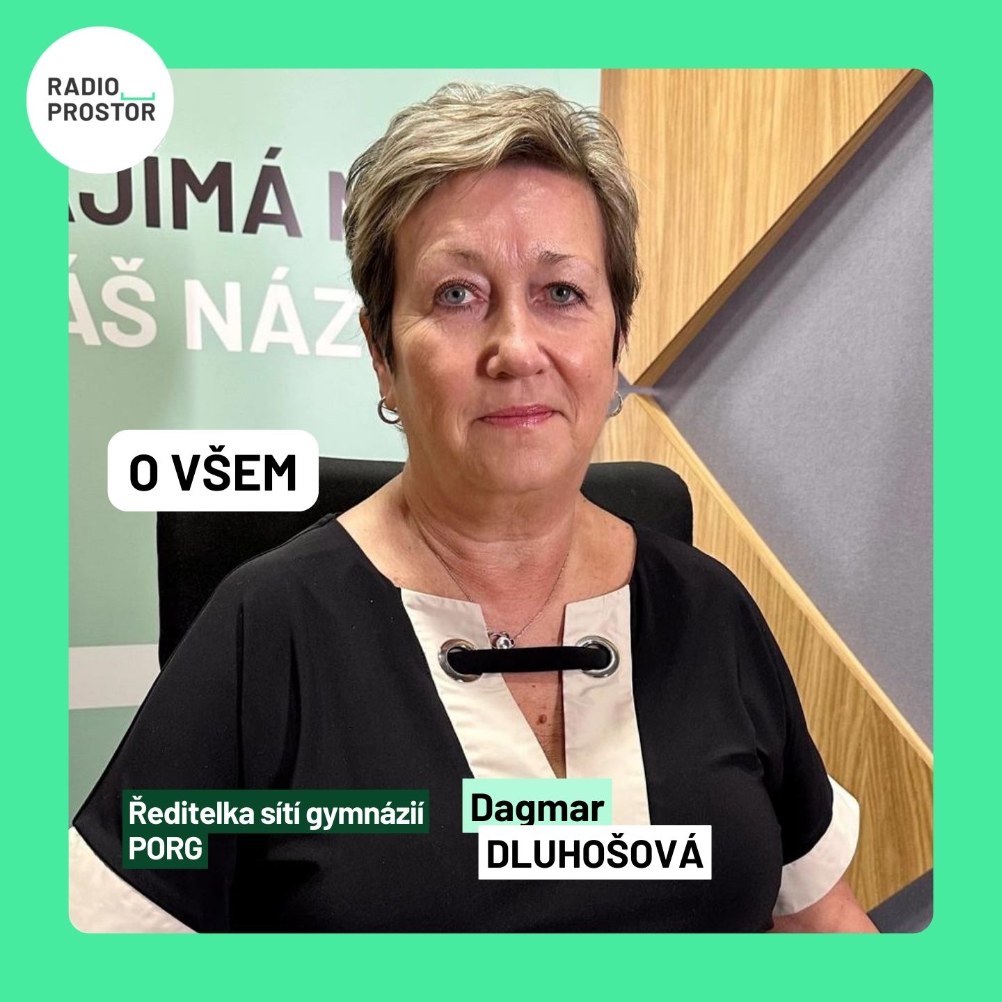 S učiteli je to jako se studenty. Neměli bychom brát každého, říká ředitelka gymnázií PORG Dagmar Dluhošová